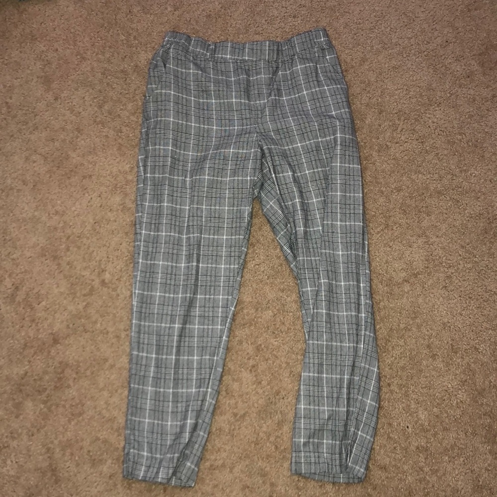 plaid pants
